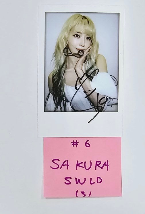 Le Sserafim 3rd Mini "EASY" - Soundwave Lucky Draw Event Photocard, Polaroid Type Photocard [24.3.4] - HALLYUSUPERSTORE