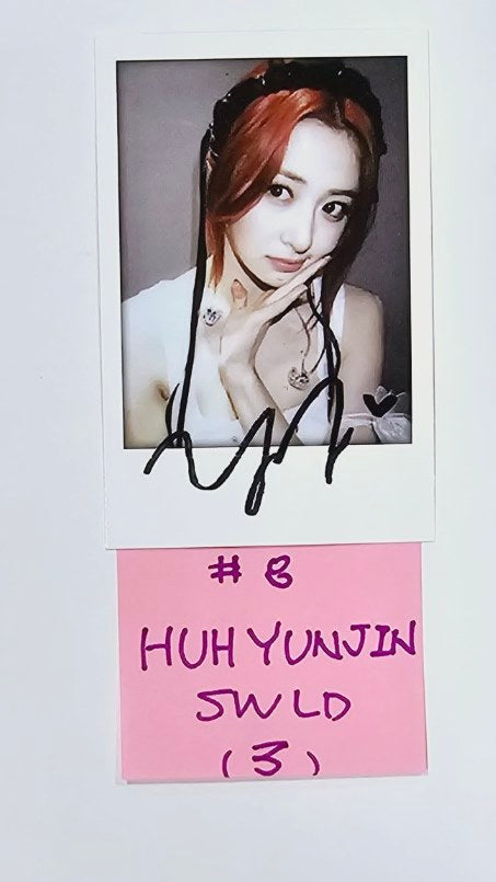 Le Sserafim 3rd Mini "EASY" - Soundwave Lucky Draw Event Photocard, Polaroid Type Photocard [24.3.4] - HALLYUSUPERSTORE
