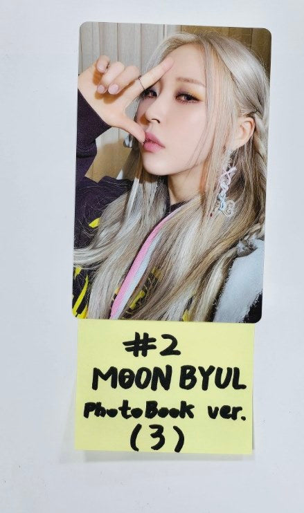MOONBYUL "Starlit of Muse" - Official Photocard [Photobook Ver.] [24.3.4] - HALLYUSUPERSTORE