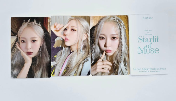 MOONBYUL "Starlit of Muse" - Official Photocard [Photobook Ver.] [24.3.4] - HALLYUSUPERSTORE