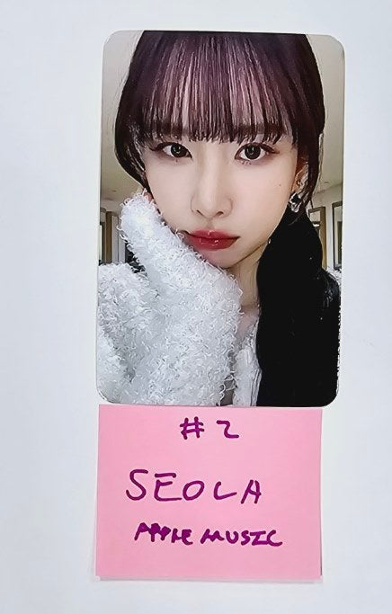 SEOLA (Of WJSN) "INSIDE OUT" - Apple Music Fansign Event Photocard Round 2 [24.3.4] - HALLYUSUPERSTORE