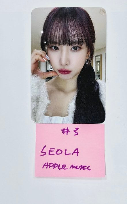 SEOLA (Of WJSN) "INSIDE OUT" - Apple Music Fansign Event Photocard Round 2 [24.3.4] - HALLYUSUPERSTORE