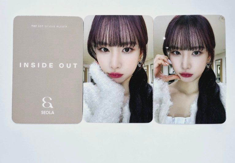 SEOLA (Of WJSN) "INSIDE OUT" - Apple Music Fansign Event Photocard Round 2 [24.3.4] - HALLYUSUPERSTORE