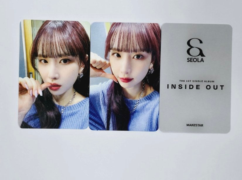 SEOLA (Of WJSN) "INSIDE OUT" - Makestar Fansign Event Photocard [24.3.4] - HALLYUSUPERSTORE