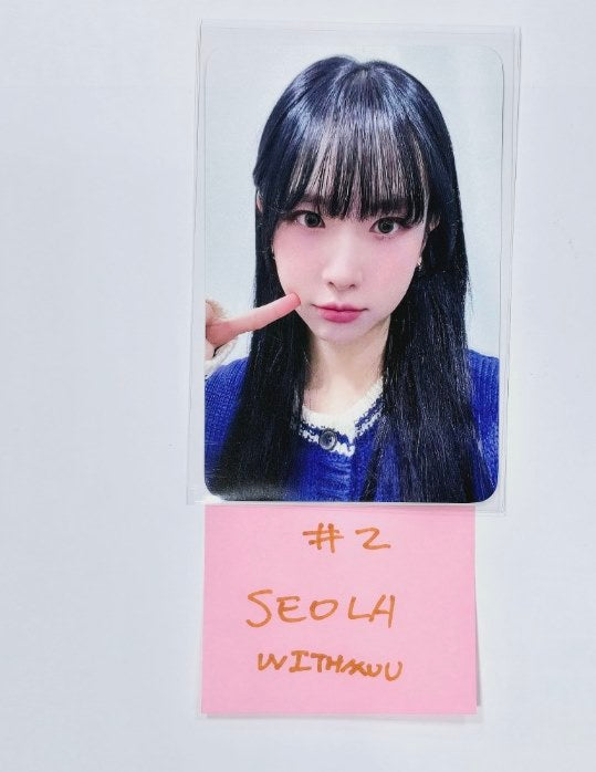SEOLA (Of WJSN) "INSIDE OUT" - Withmuu Fansign Event Photocard [24.3.4] - HALLYUSUPERSTORE