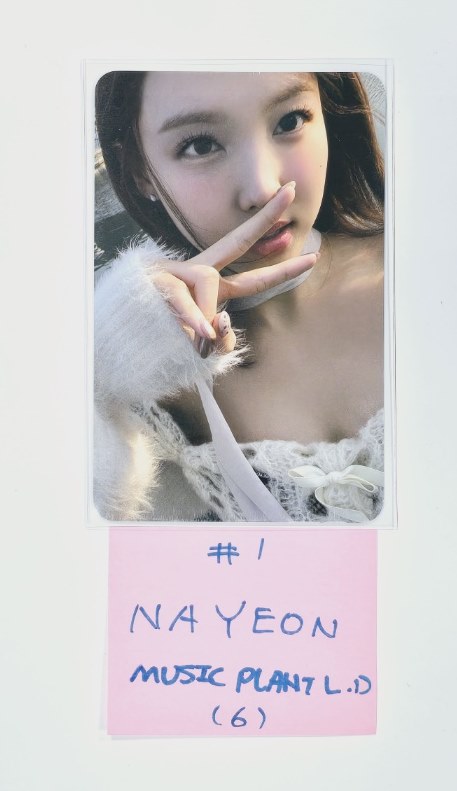 TWICE "With YOU-th" Mini 13th - Music Plant Lucky Draw Event Photocard, 2 Cut Photo [24.3.4] - HALLYUSUPERSTORE