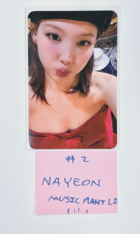 TWICE "With YOU-th" Mini 13th - Music Plant Lucky Draw Event Photocard, 2 Cut Photo [24.3.4] - HALLYUSUPERSTORE