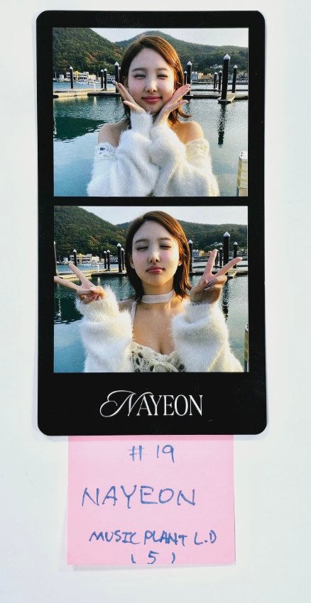 TWICE "With YOU-th" Mini 13th - Music Plant Lucky Draw Event Photocard, 2 Cut Photo [24.3.4] - HALLYUSUPERSTORE