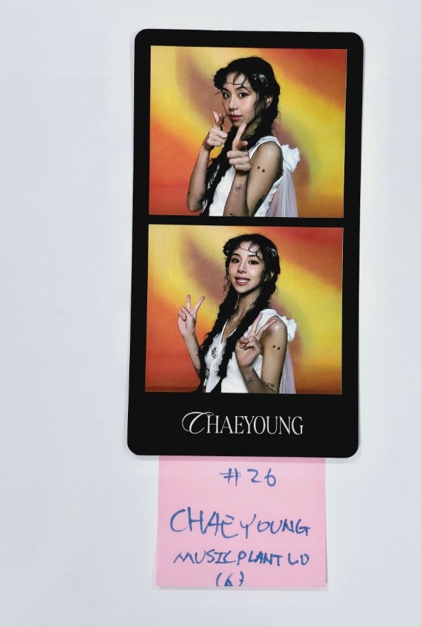 TWICE "With YOU-th" Mini 13th - Music Plant Lucky Draw Event Photocard, 2 Cut Photo [24.3.4] - HALLYUSUPERSTORE
