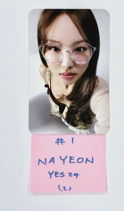 TWICE "With YOU-th" Mini 13th - Yes24 Pre-Order Benefit Photocard [24.3.4] - HALLYUSUPERSTORE