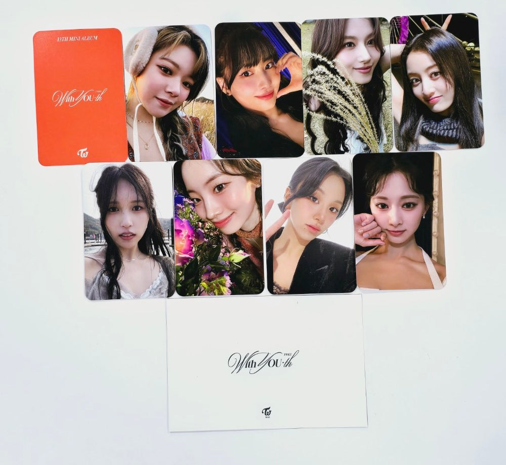 TWICE "With YOU-th" Mini 13th - Yes24 Pre-Order Benefit Photocard [24.3.4] - HALLYUSUPERSTORE