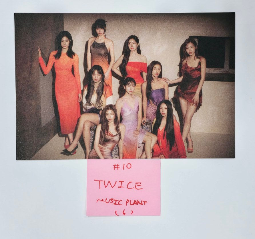 TWICE "With YOU-th" Mini 13th - Music Plant Pre-Order Benefit Photocard [24.3.4] - HALLYUSUPERSTORE