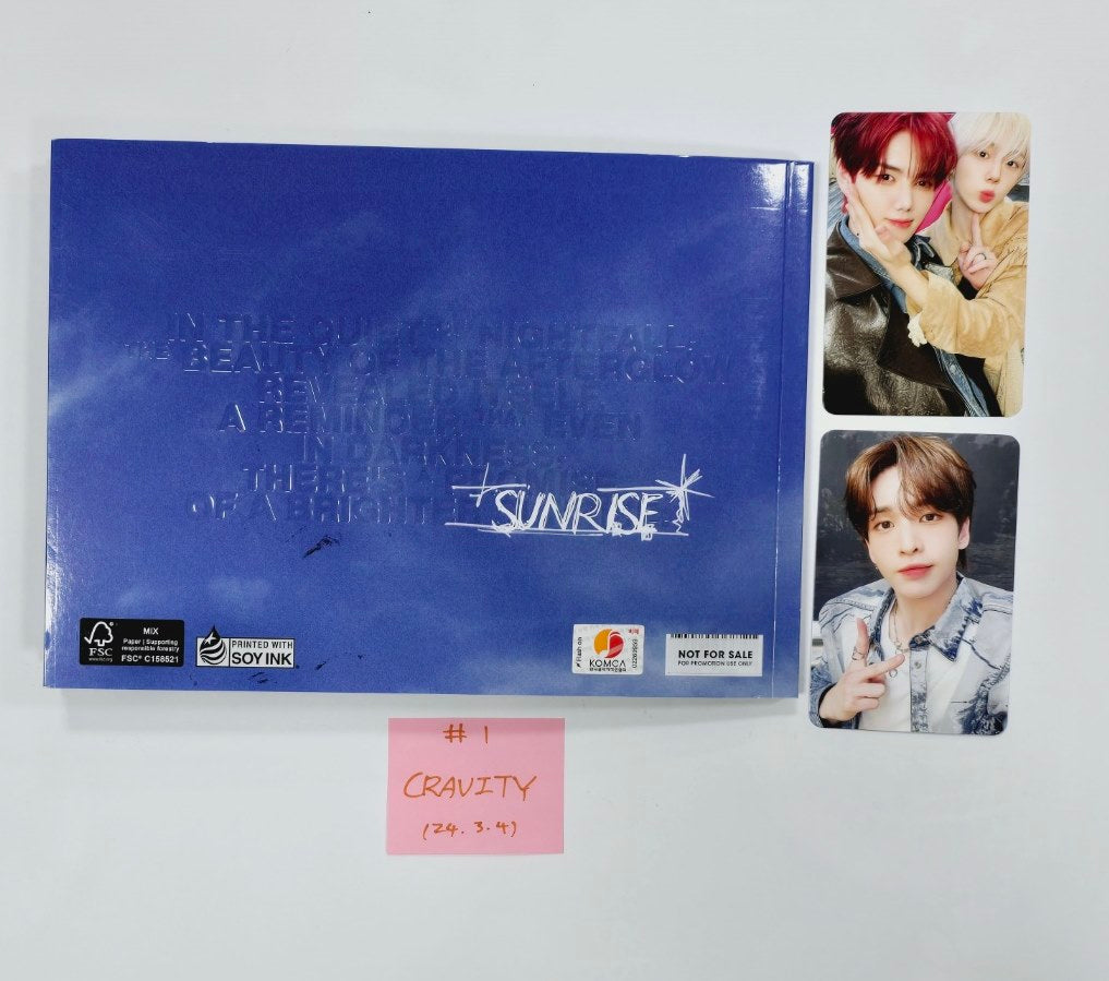 CRAVITY "EVERSHINE" - Hand Autographed(Signed) Promo Album [24.3.4] - HALLYUSUPERSTORE