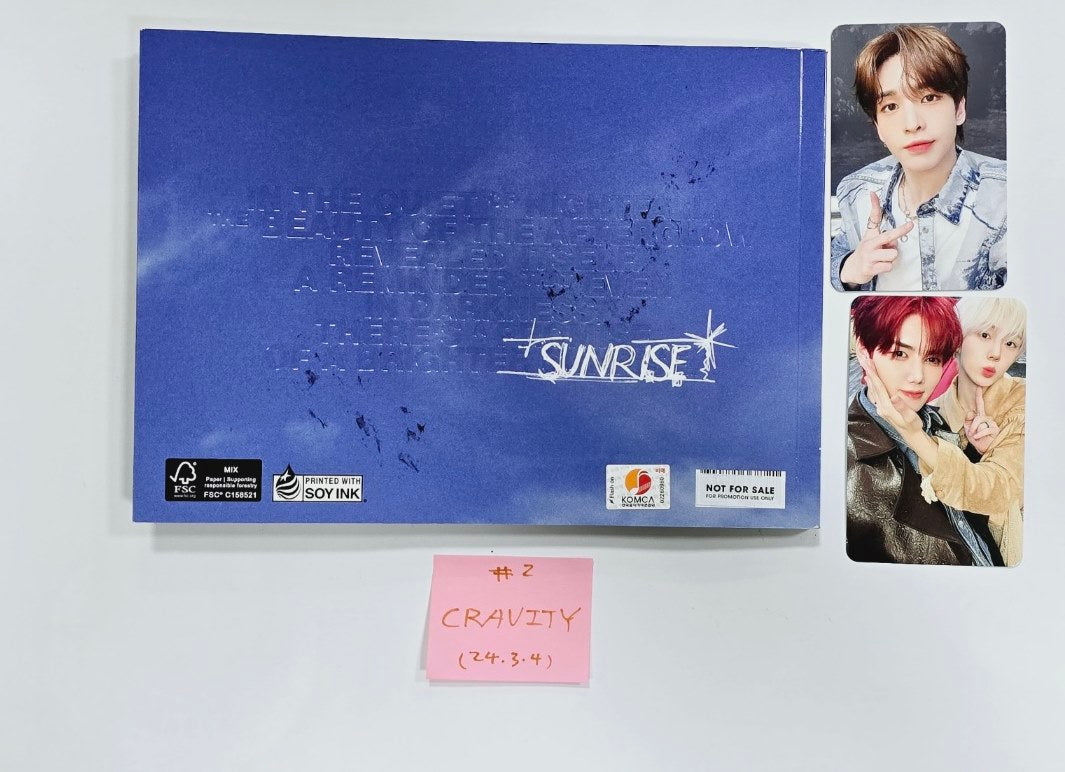 CRAVITY "EVERSHINE" - Hand Autographed(Signed) Promo Album [24.3.4] - HALLYUSUPERSTORE