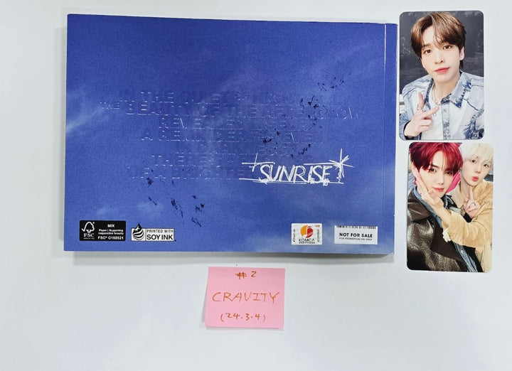 CRAVITY "EVERSHINE" - Hand Autographed(Signed) Promo Album [24.3.4] - HALLYUSUPERSTORE