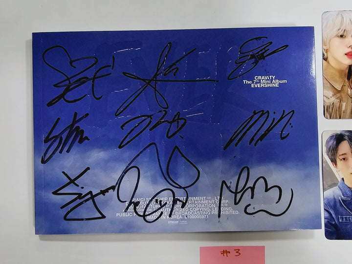 CRAVITY "EVERSHINE" - Hand Autographed(Signed) Promo Album [24.3.4] - HALLYUSUPERSTORE