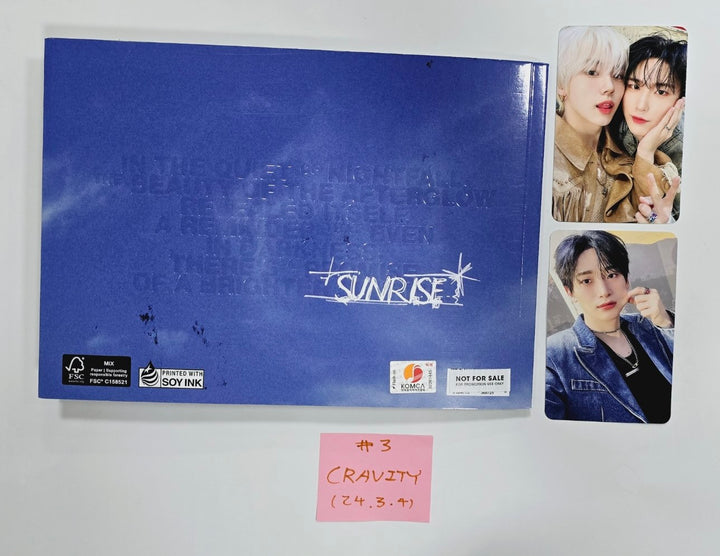 CRAVITY "EVERSHINE" - Hand Autographed(Signed) Promo Album [24.3.4] - HALLYUSUPERSTORE