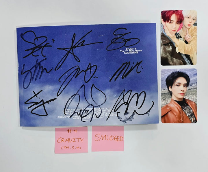 CRAVITY "EVERSHINE" - Hand Autographed(Signed) Promo Album [24.3.4] - HALLYUSUPERSTORE