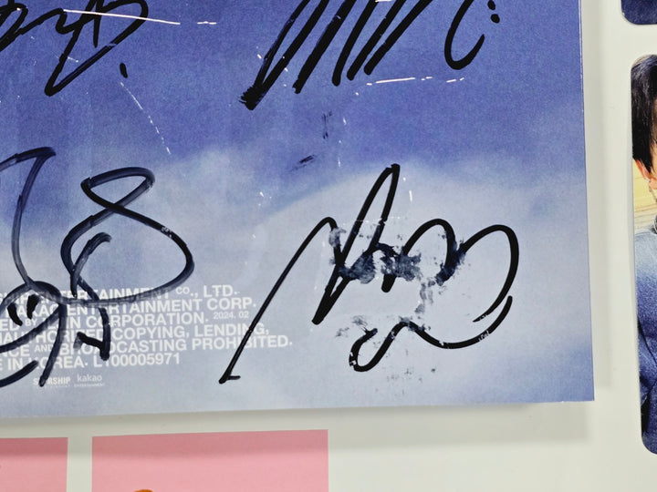 CRAVITY "EVERSHINE" - Hand Autographed(Signed) Promo Album [24.3.4] - HALLYUSUPERSTORE