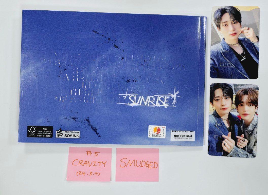 CRAVITY "EVERSHINE" - Hand Autographed(Signed) Promo Album [24.3.4] - HALLYUSUPERSTORE