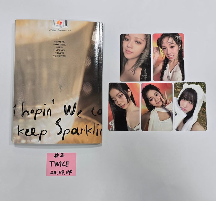 TWICE "With YOU-th" - Hand Autographed(Signed) Promo Album [24.3.4] - HALLYUSUPERSTORE
