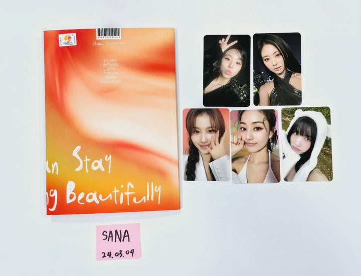 SANA (Of TWICE) "With YOU-th" - Hand Autographed(Signed) Album [24.3.4] - HALLYUSUPERSTORE
