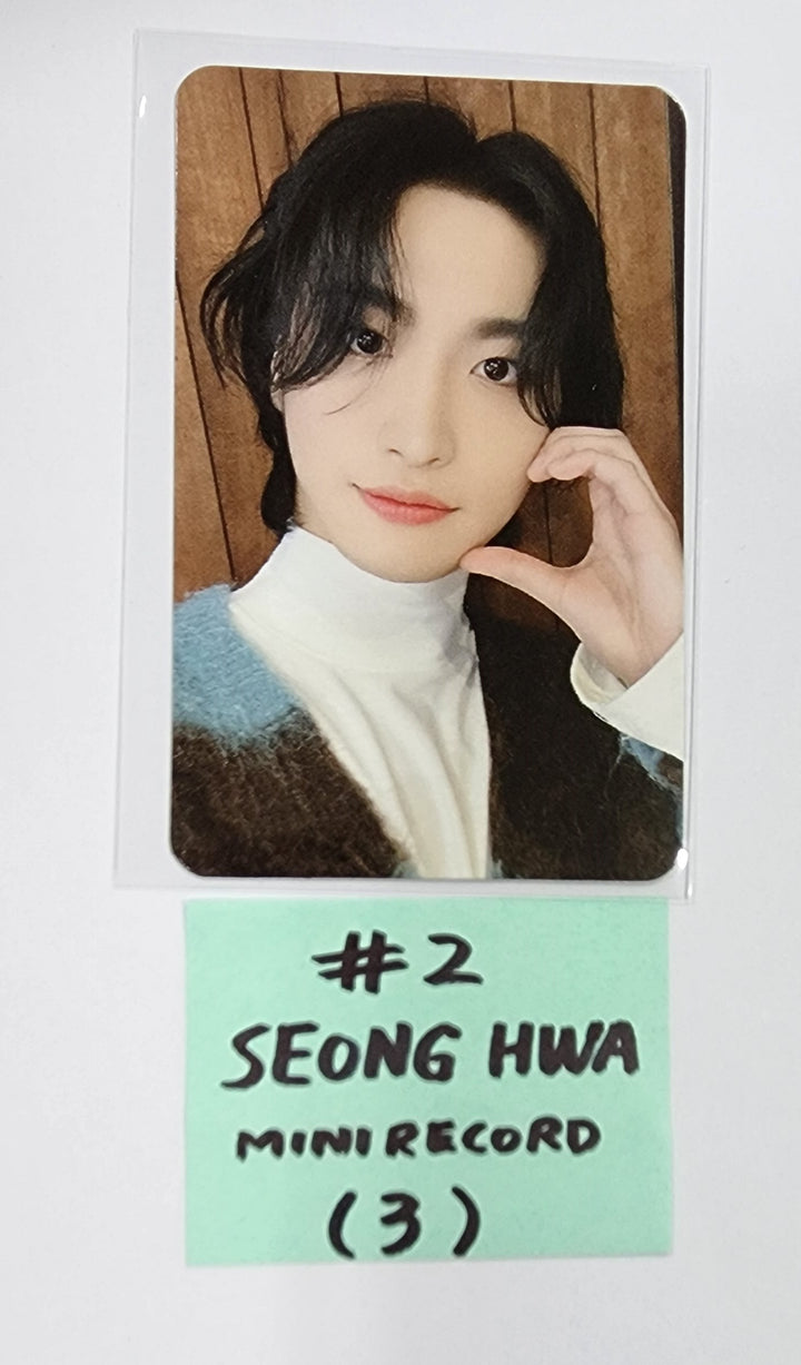 Ateez "The World Ep.Fin : Will" - Minirecord Fansign Event Photocards Round 4 [Platform Ver.] [24.3.5] - HALLYUSUPERSTORE