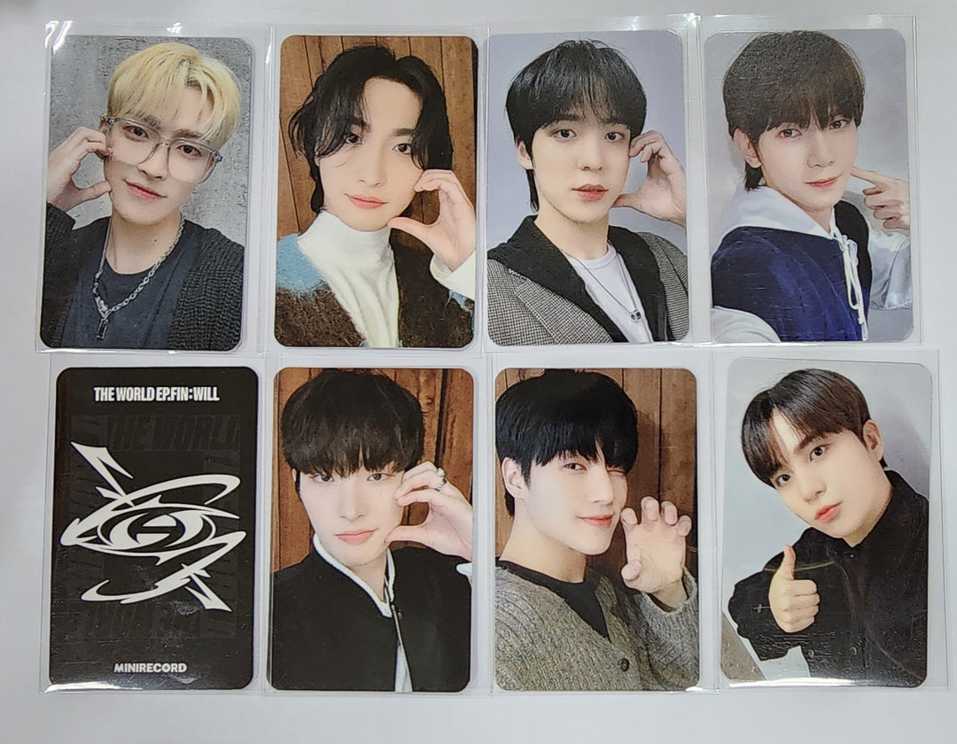 Ateez "The World Ep.Fin : Will" - Minirecord Fansign Event Photocards Round 4 [Platform Ver.] [24.3.5] - HALLYUSUPERSTORE