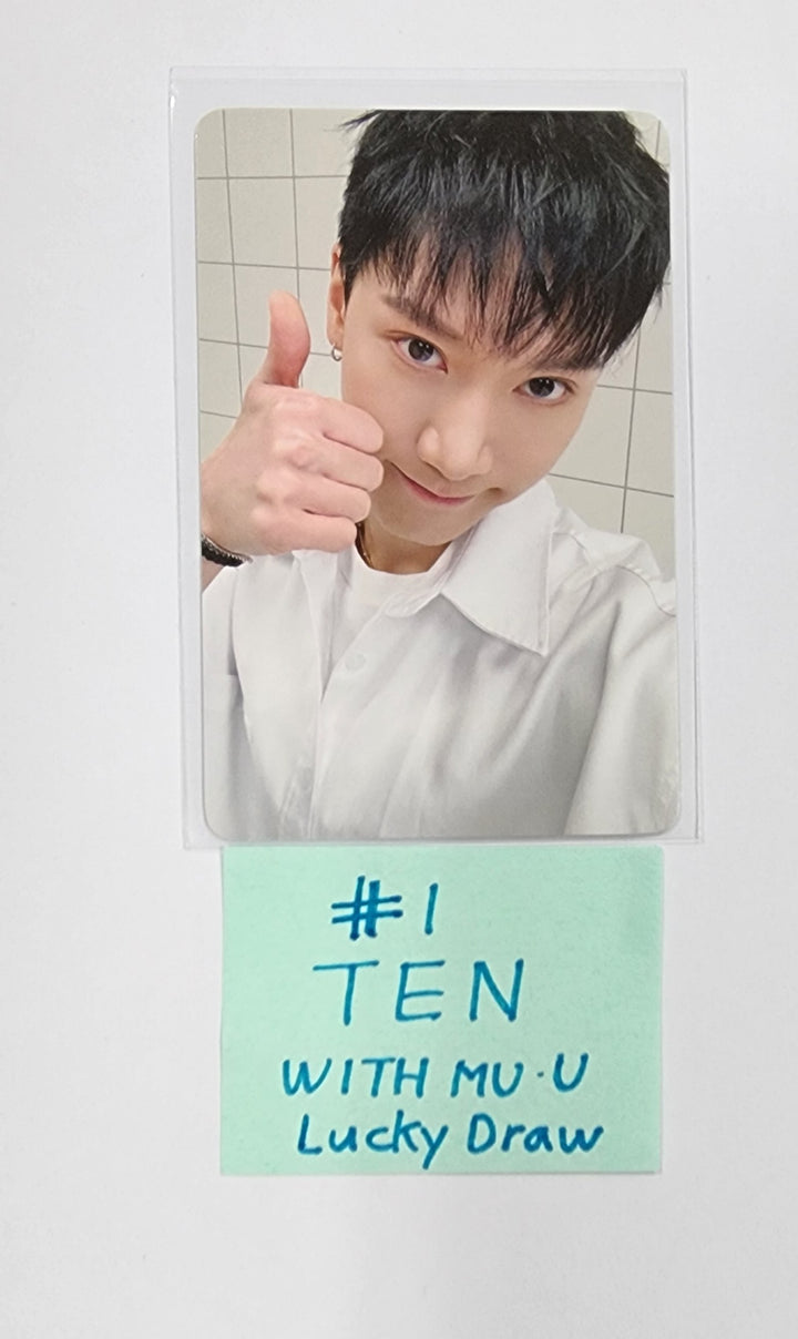 TEN 1st Mini "TEN" - Withmuu Lucky Draw Event Photocard [24.3.5] - HALLYUSUPERSTORE