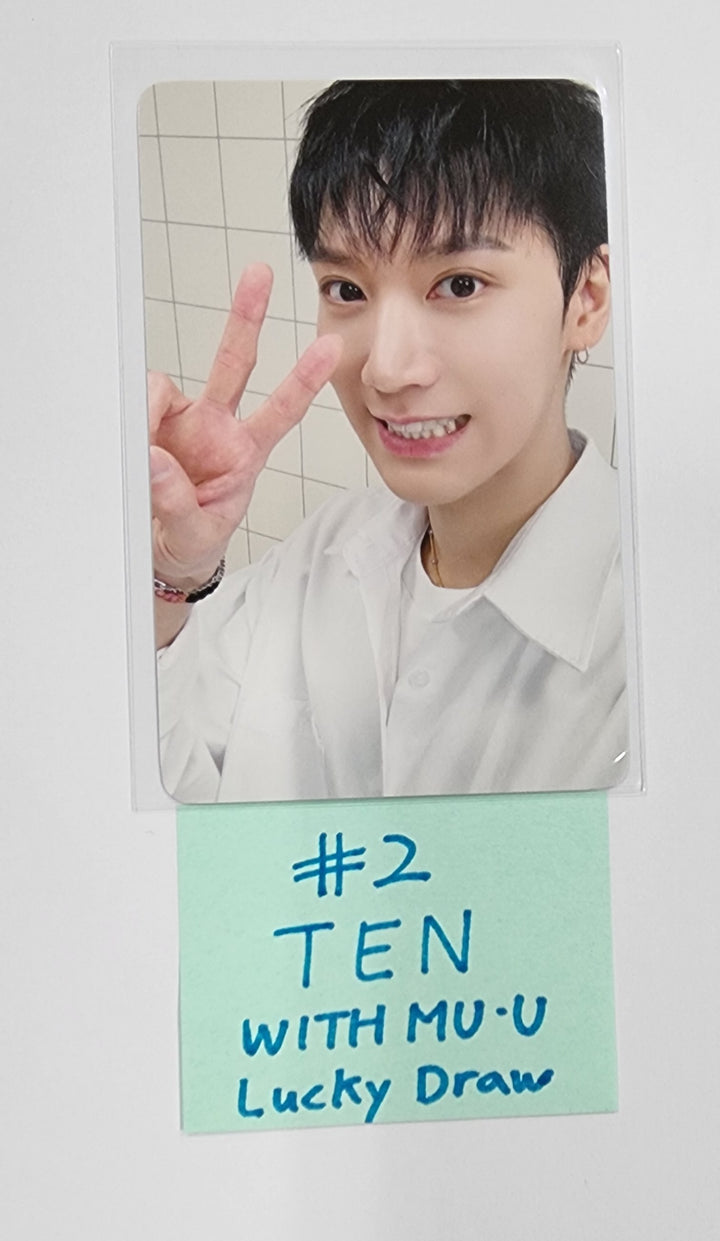 TEN 1st Mini "TEN" - Withmuu Lucky Draw Event Photocard [24.3.5] - HALLYUSUPERSTORE