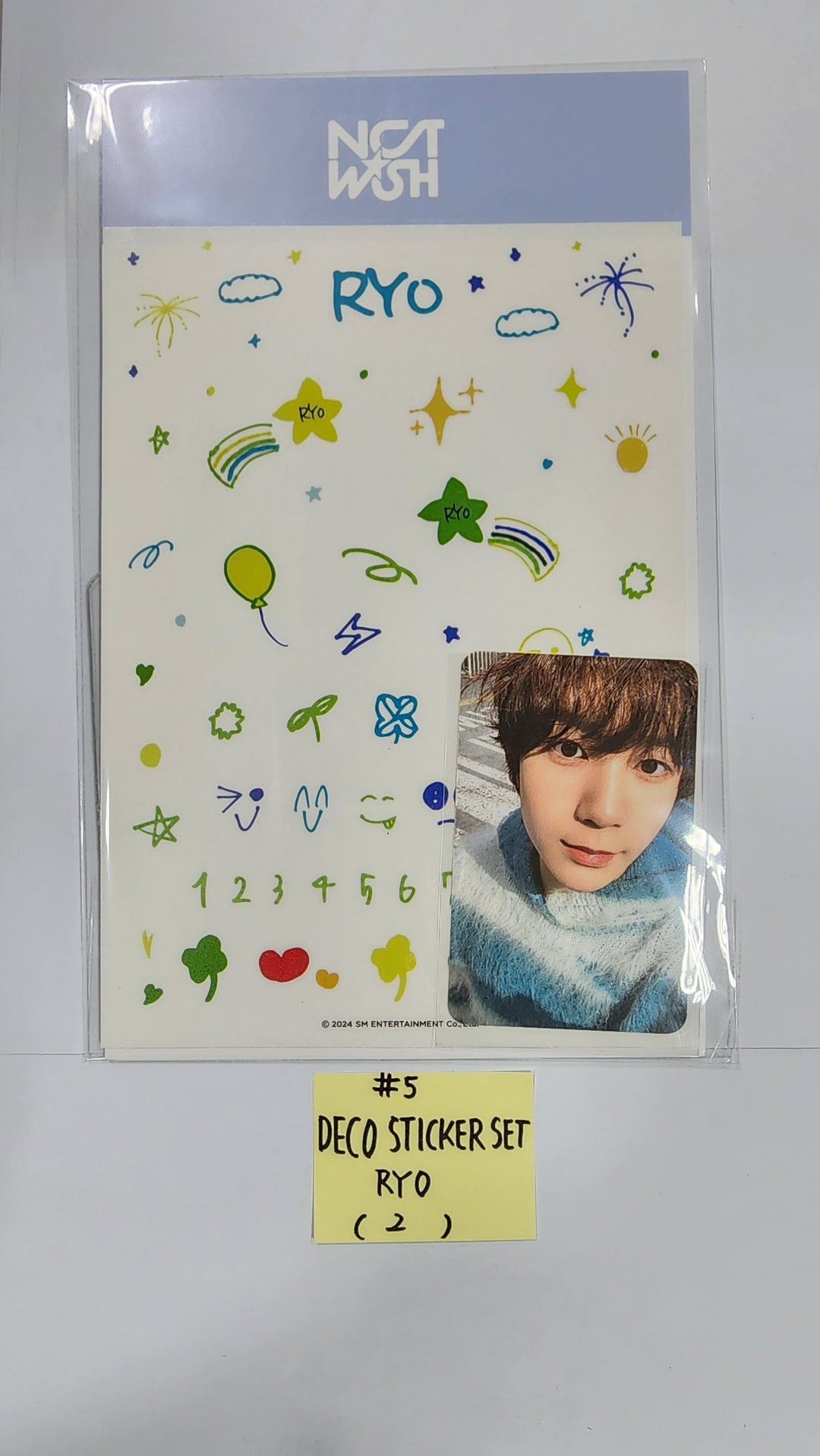 NCT Wish - "Wish" Pop-Up Store Official MD [Acrylic Stand, PhotoCard Deco Sticker] [24.3.5] - HALLYUSUPERSTORE