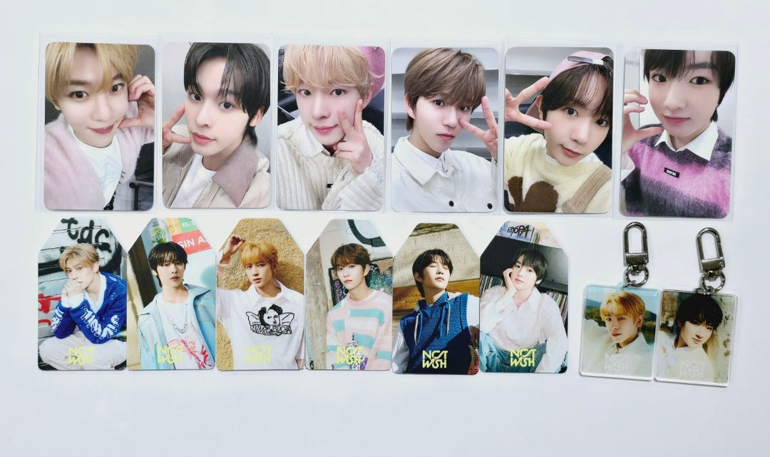 NCT Wish "WISH" - Everline Lucky Draw Event Photocard, Paper Tag, Keyring [24.3.5] - HALLYUSUPERSTORE