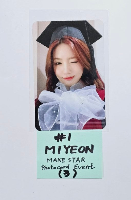 (g) I-DLE "2" 2nd Full Album - Makestar Fansign Event Photocard Round 2 [Pocaalbum Ver.] [24.3.5] - HALLYUSUPERSTORE