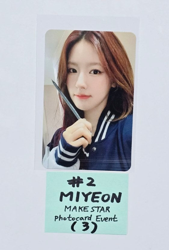 (g) I-DLE "2" 2nd Full Album - Makestar Fansign Event Photocard Round 2 [Pocaalbum Ver.] [24.3.5] - HALLYUSUPERSTORE