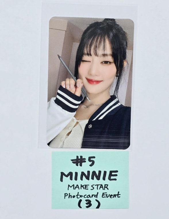 (g) I-DLE "2" 2nd Full Album - Makestar Fansign Event Photocard Round 2 [Pocaalbum Ver.] [24.3.5] - HALLYUSUPERSTORE
