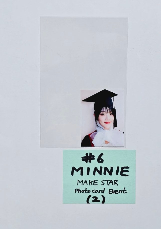(g) I-DLE "2" 2nd Full Album - Makestar Fansign Event Photocard Round 2 [Pocaalbum Ver.] [24.3.5] - HALLYUSUPERSTORE