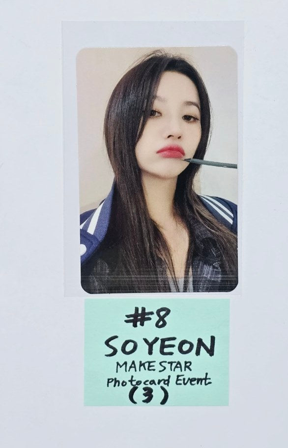 (g) I-DLE "2" 2nd Full Album - Makestar Fansign Event Photocard Round 2 [Pocaalbum Ver.] [24.3.5] - HALLYUSUPERSTORE