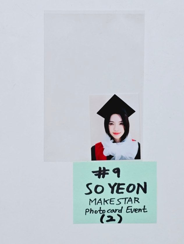 (g) I-DLE "2" 2nd Full Album - Makestar Fansign Event Photocard Round 2 [Pocaalbum Ver.] [24.3.5] - HALLYUSUPERSTORE