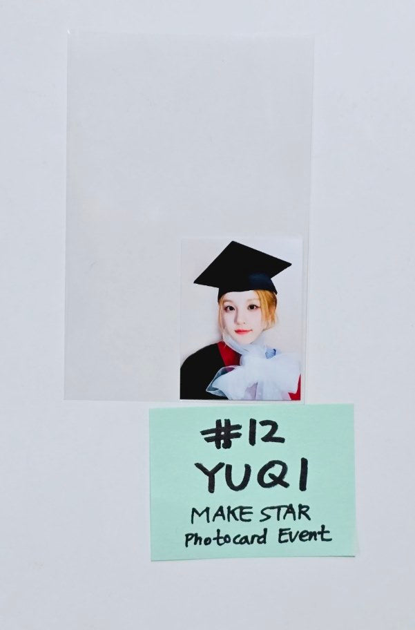 (g) I-DLE "2" 2nd Full Album - Makestar Fansign Event Photocard Round 2 [Pocaalbum Ver.] [24.3.5] - HALLYUSUPERSTORE