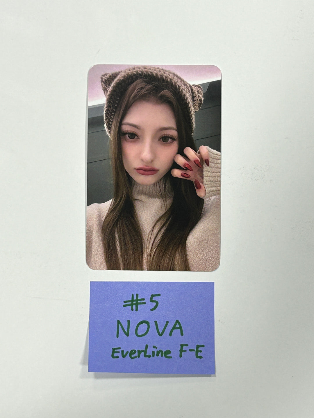 X:IN "THE REAL" - Everline Fansign Event Photocard [24.03.08] - HALLYUSUPERSTORE