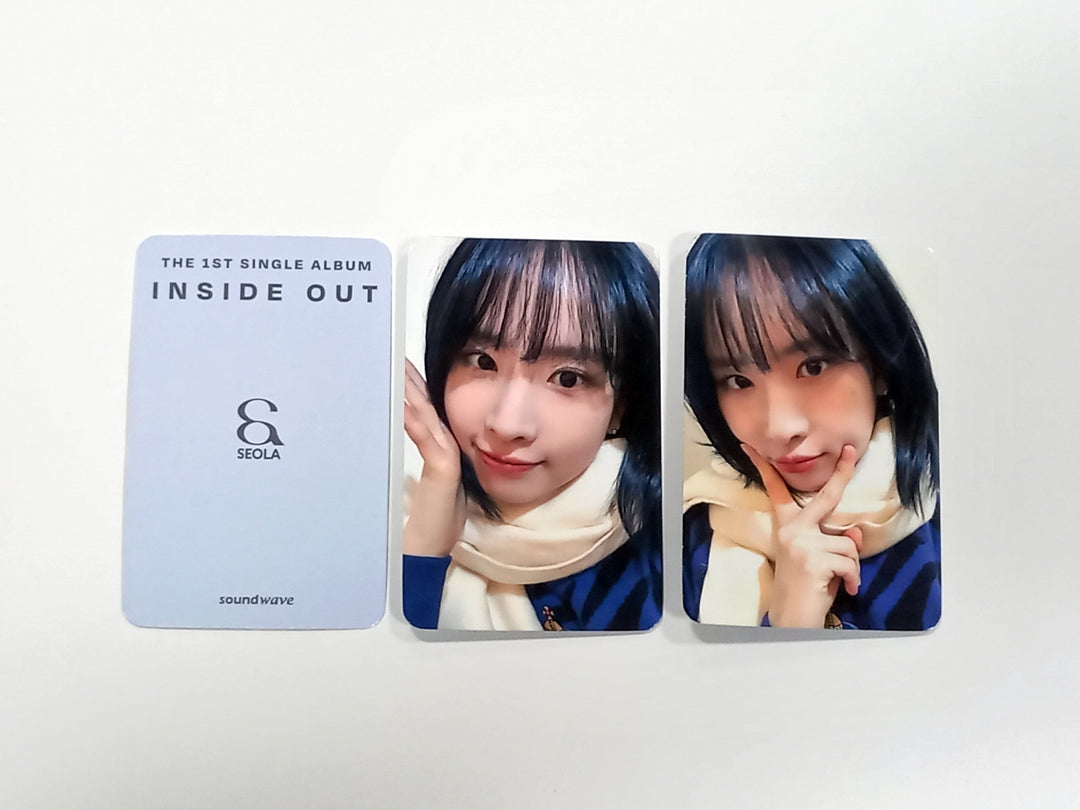 SEOLA (Of WJSN) "INSIDE OUT" - Soundwave Fansign Event Photocard Round 3 [24.03.08] - HALLYUSUPERSTORE