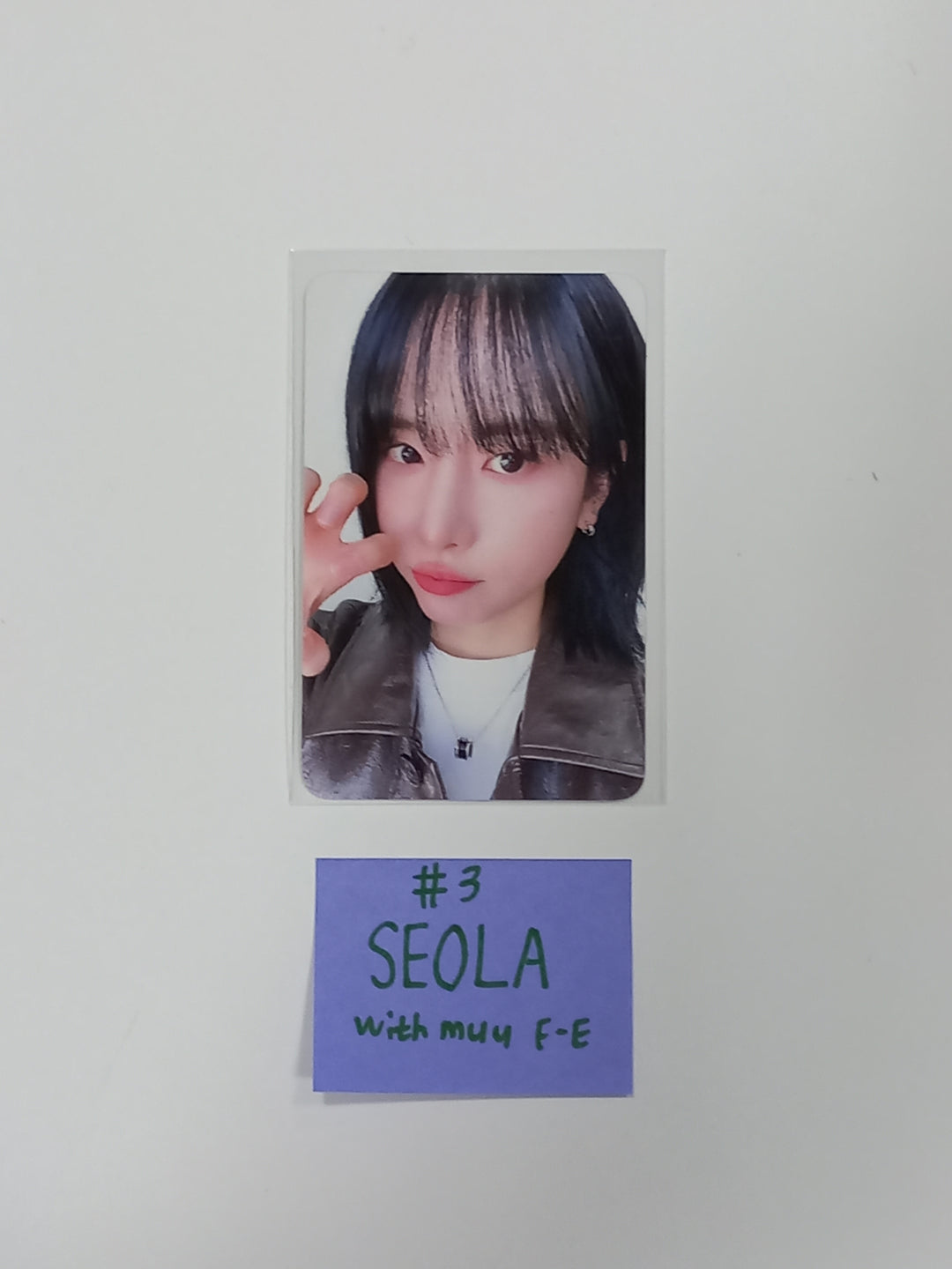 SEOLA (Of WJSN) "INSIDE OUT" - Withmuu Fansign Event Photocard Round 2 [24.03.08] - HALLYUSUPERSTORE