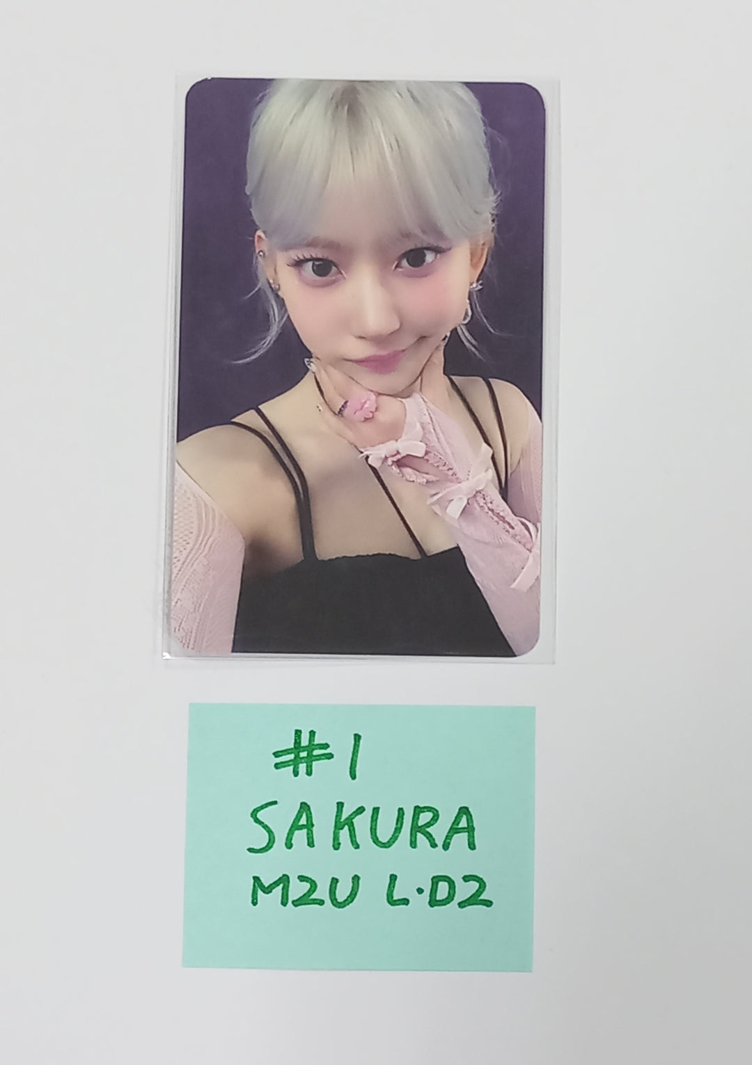 Le Sserafim 3rd Mini "EASY" - M2U Lucky Draw Event Photocard Round 2 [24.03.08] - HALLYUSUPERSTORE