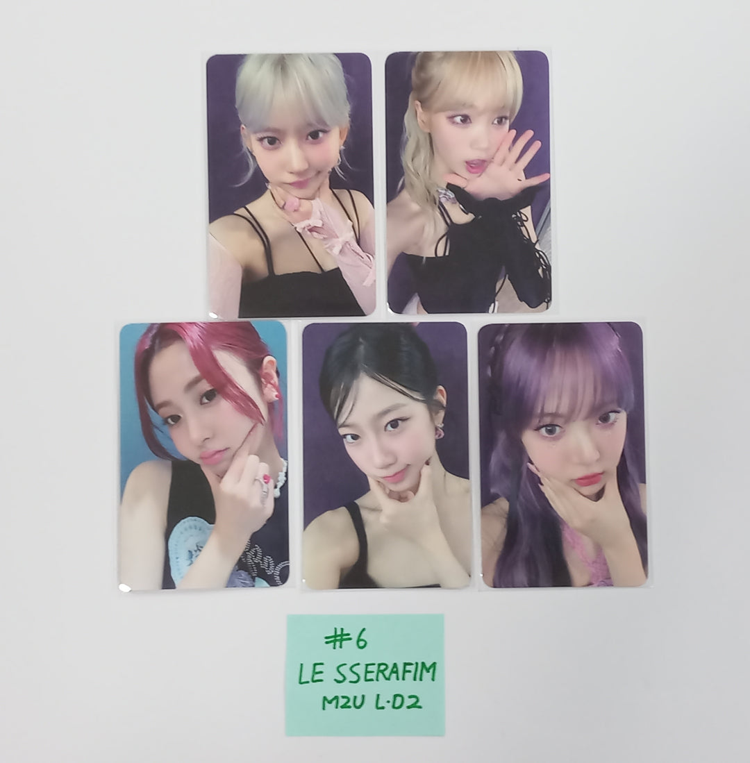 Le Sserafim 3rd Mini "EASY" - M2U Lucky Draw Event Photocard Round 2 [24.03.08] - HALLYUSUPERSTORE