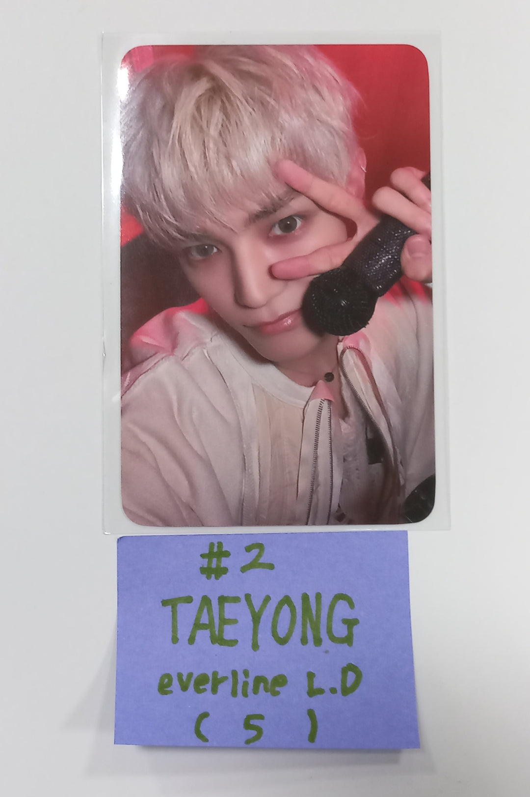 TAEYONG 2nd Mini "TAP" - Everline Lucky Draw Event Photocard [24.03.08] - HALLYUSUPERSTORE