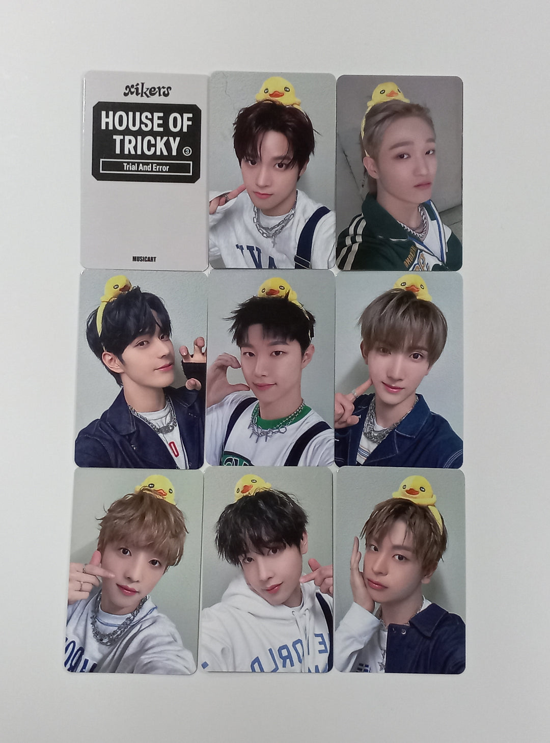 Xikers "HOUSE OF TRICKY : Trial And Error" - Music Art Fansign Event Photocard [24.03.08] - HALLYUSUPERSTORE