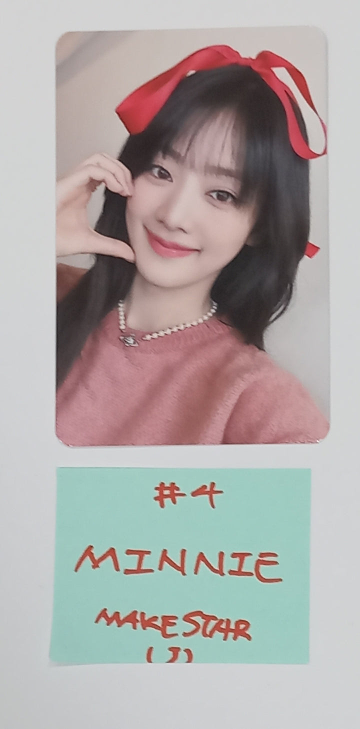 (g) I-DLE "2" 2nd Full Album - Makestar Fansign Event Photocard Round 3 [Pocaalbum Ver.] [24.3.11] - HALLYUSUPERSTORE