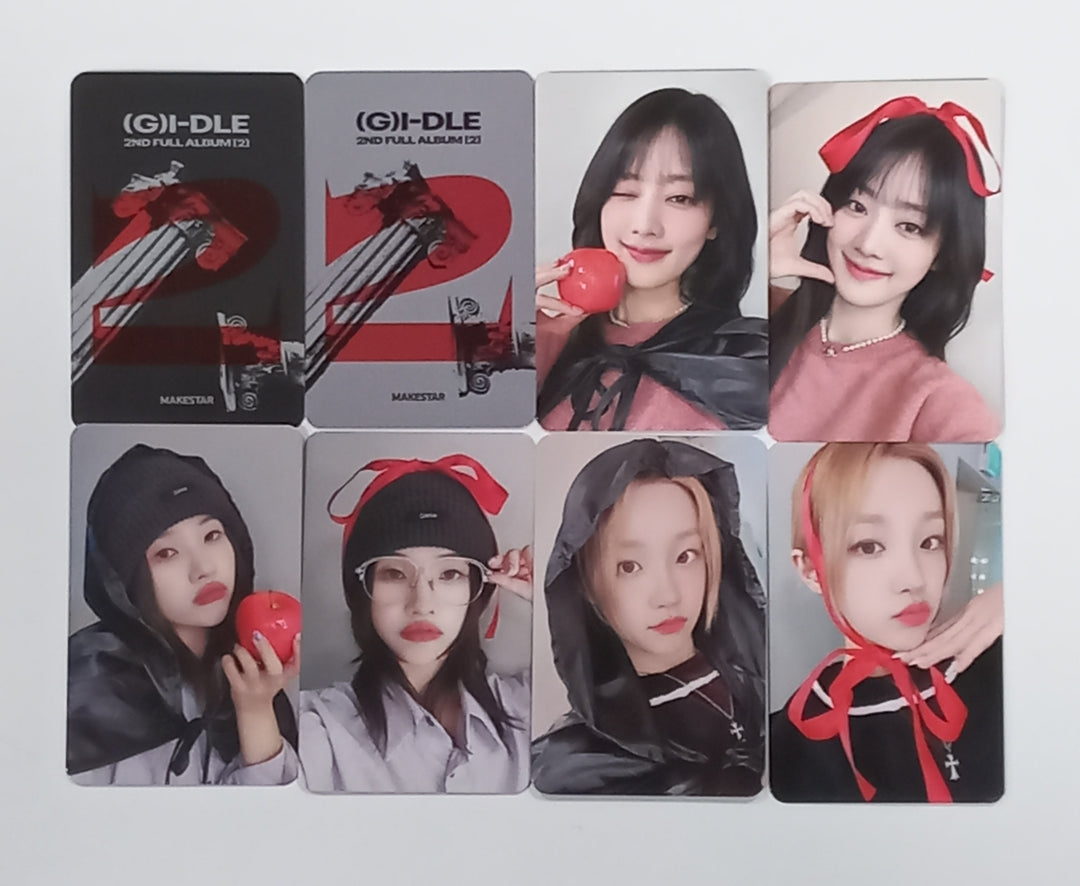 (g) I-DLE "2" 2nd Full Album - Makestar Fansign Event Photocard Round 3 [Pocaalbum Ver.] [24.3.11] - HALLYUSUPERSTORE