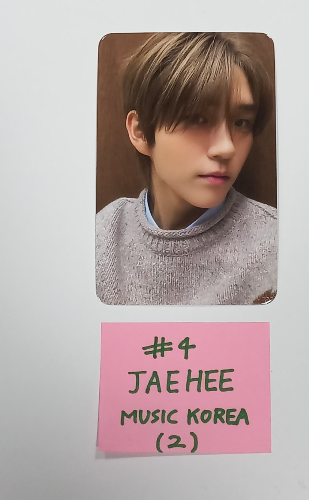NCT Wish "WISH" - Music Korea Pre-Order Benefit Photocard [24.3.11] - HALLYUSUPERSTORE