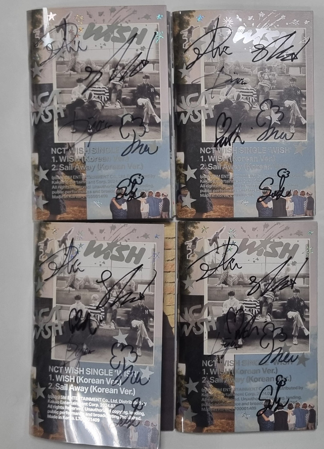NCT Wish - Hand Autographed(Signed) Promo Album [24.3.11] - HALLYUSUPERSTORE